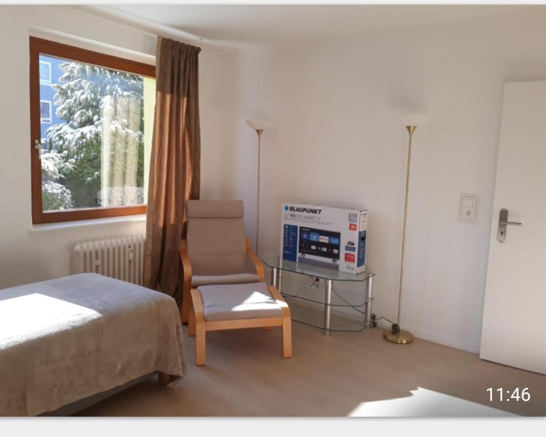1-Zimmerappartment für Monteure, Handwerker, Studenten und Azubis mit eigenem Bad WC Salzgitter Exterior foto